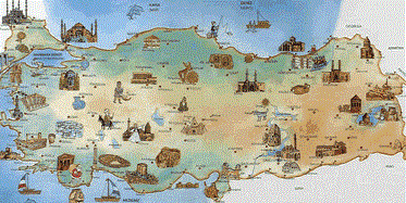 Turkey map Turkey map